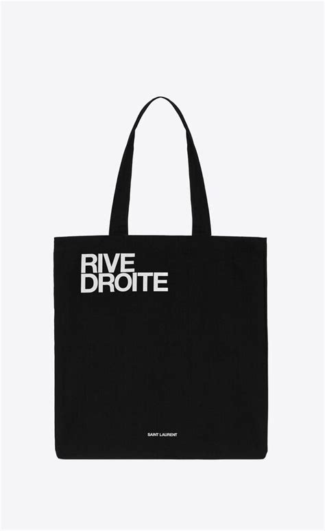 ysl rive droite tote bag.